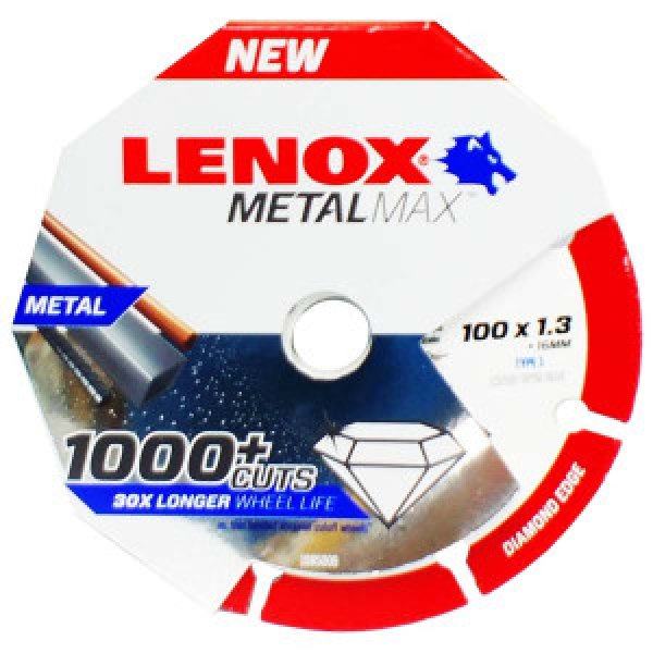 美國 LENOX(狼牌) 金屬拮碟 4"(100x1.3x16)