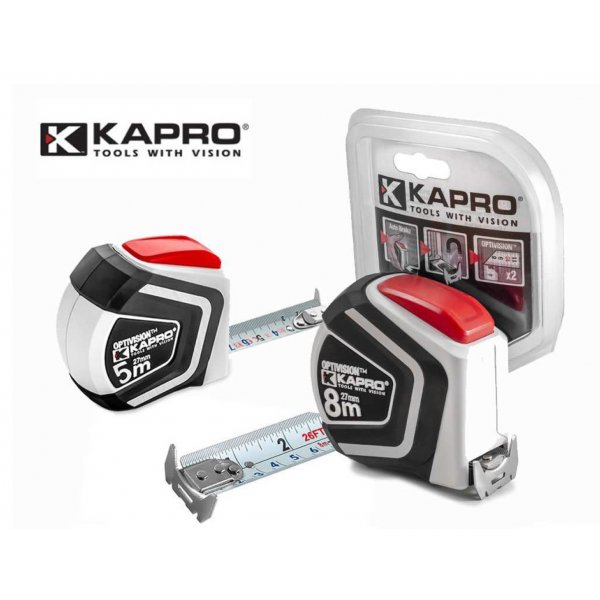 KAPRO 雙面有磁拉尺 27mm x 8M (10把 /盒)