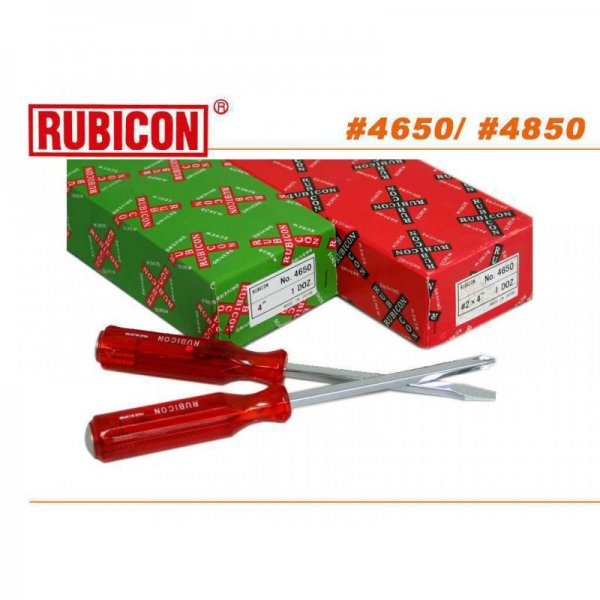 RUBICON 通頭批 6"(-) #4850