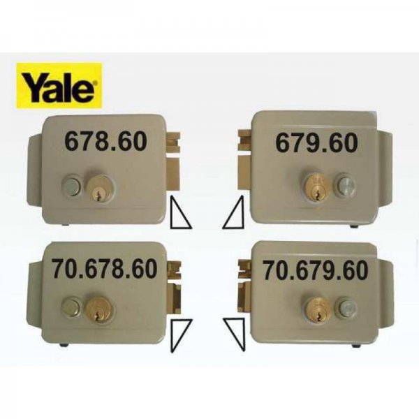 YALE 大門電鎖  678-60 (67800601)  正右