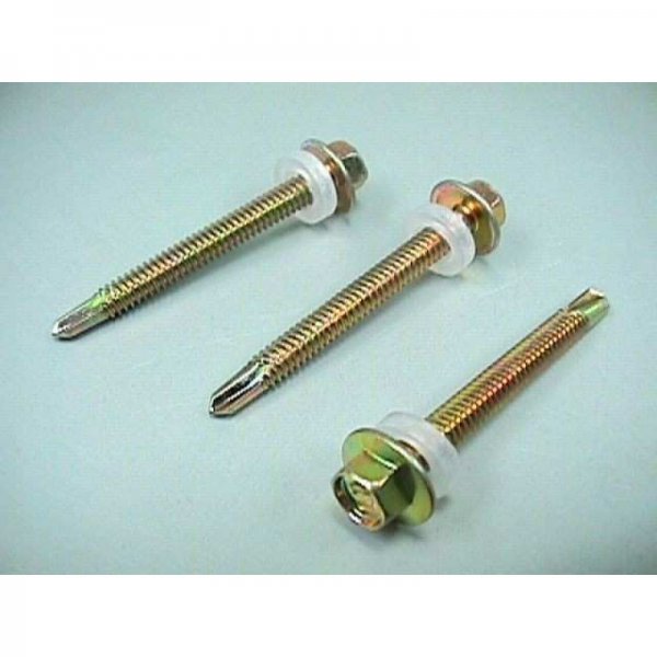 六角頭自鑽螺絲 12# x 25mm (1") (200支/包)
