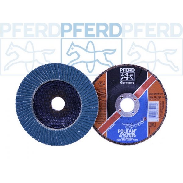 德國 馬圈 (PFERD) 千層砂紙碟 100x16MM #80   (10件/盒)