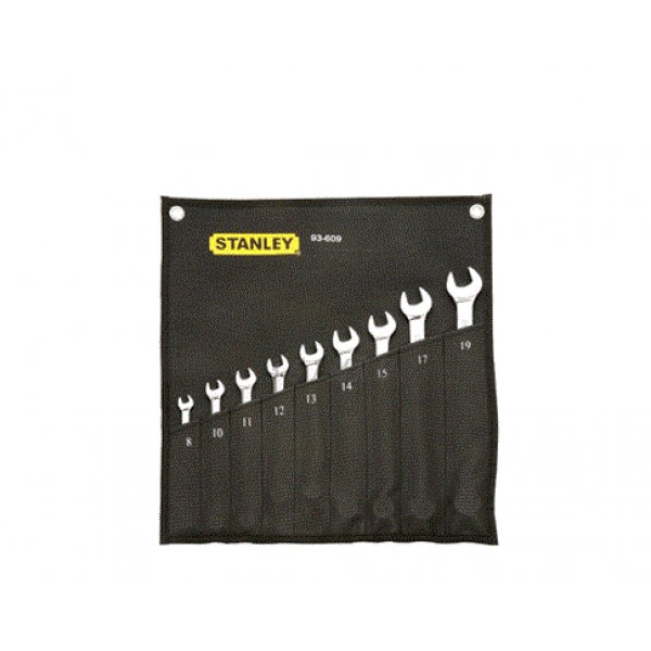 STANLEY 套裝令梗 公制 8-19mm 9件 93-609-22