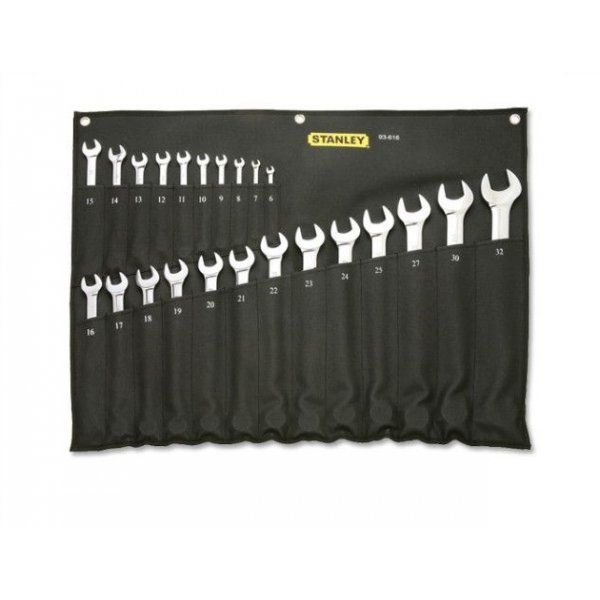 STANLEY 套裝拋光令梗 公制 8-32mm 23件 93-616-22