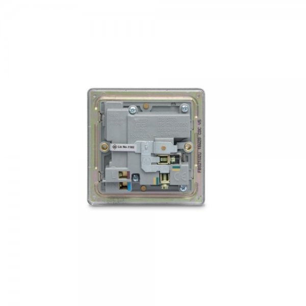 BG 平鋼拉絲2USB 2.1A單位插座 (FBS21U2W)