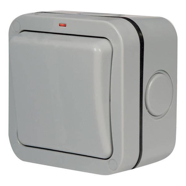 BG IP66戶外防水1鍵20A雙極(DP)開關 (WP30)