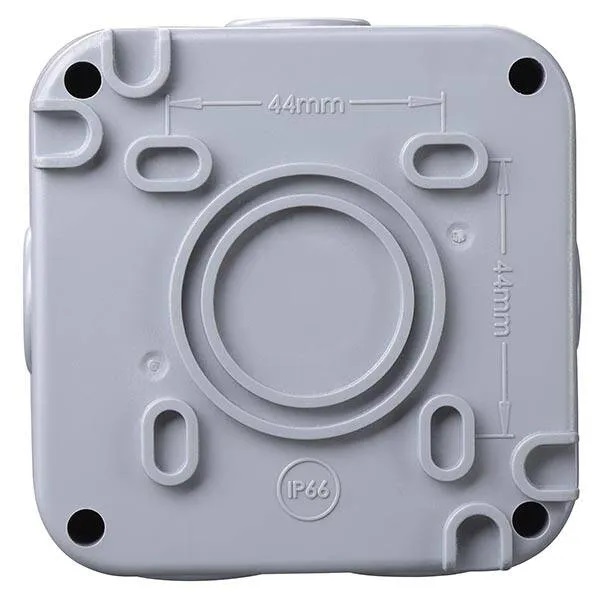 BG IP66戶外防水2鍵2路20A雙控開關 (WP42)