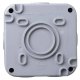 BG IP66戶外防水2鍵2路20A雙控開關 (WP42)