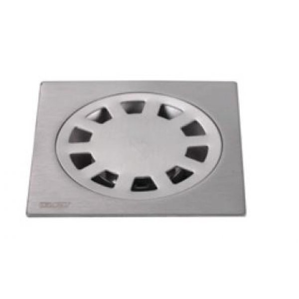 DELONG 帝朗 不鏽鋼地漏 Stainless Steel Floor Drainer 不銹鋼地漏 (10*10cm) (10009130072)
