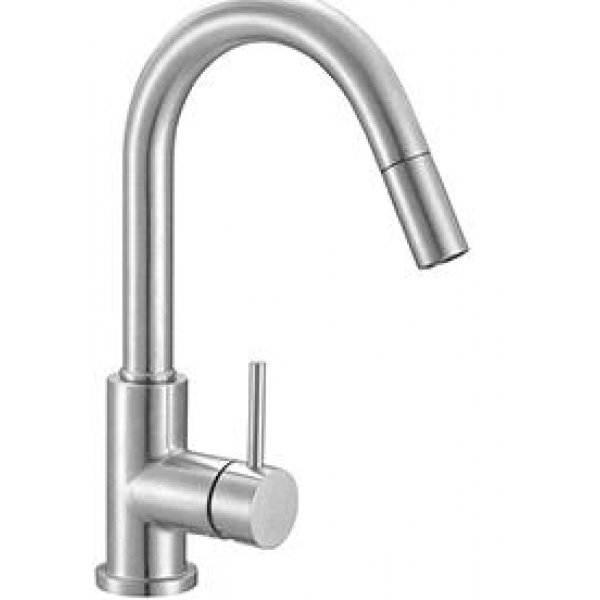 DELONG 帝朗 鋅盆龍頭 Sink Mixer DELONG 不鏽鋼單控鋅盆龍頭(1423) (142370610)