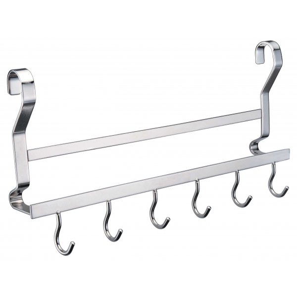DELONG 帝朗 不鏽鋼掛勾架 S/ST Rack w/Hooks 掛勾架 380(W)*66.5(D)*185(H)mm (20019300804)