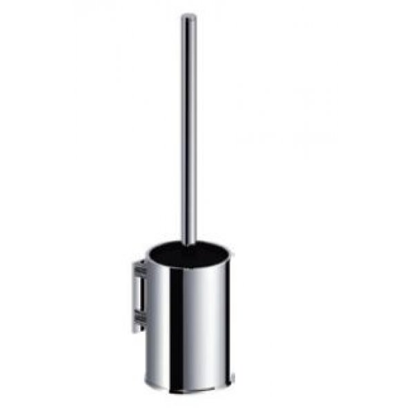 DELONG 帝朗 不鏽鋼圓型掛牆馬桶刷架 S/ST Wall-mounted Toilet Brush Holder 不銹鋼 - 圓形掛牆式馬桶刷套裝(8x12CM) (200994013)