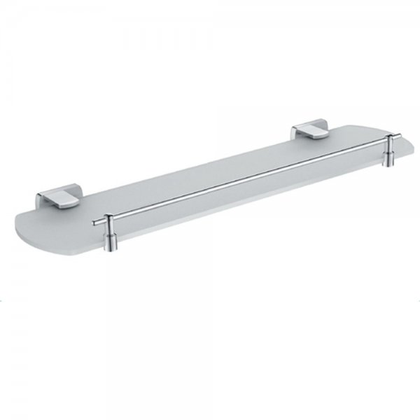 DELONG 帝朗 玻璃架 Glass Shelf 鉻 - 玻璃架+圍欄(2090) (209098001)