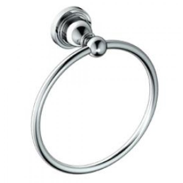DELONG 帝朗 圓形毛巾環 Towel Ring 鉻 - 毛巾環圓形(2107) (210760000)