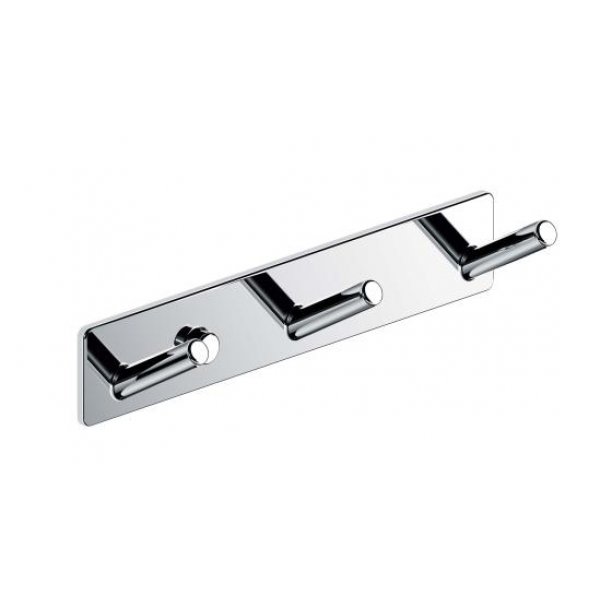 DELONG 帝朗 排衣勾-3個 Robe Hook Set - 3 Hooks 排衣勾, 3勾 [吸塑包裝) [260701系列] (260701-3P)