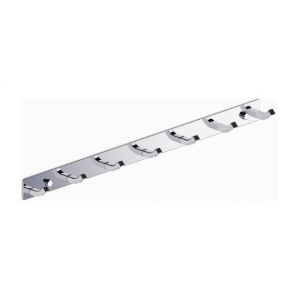 DELONG 帝朗 排衣勾-7個 Robe Hook Set - 7 Hooks 排衣勾, 7勾 [吸塑包裝) [260801系列] (260801-7P)