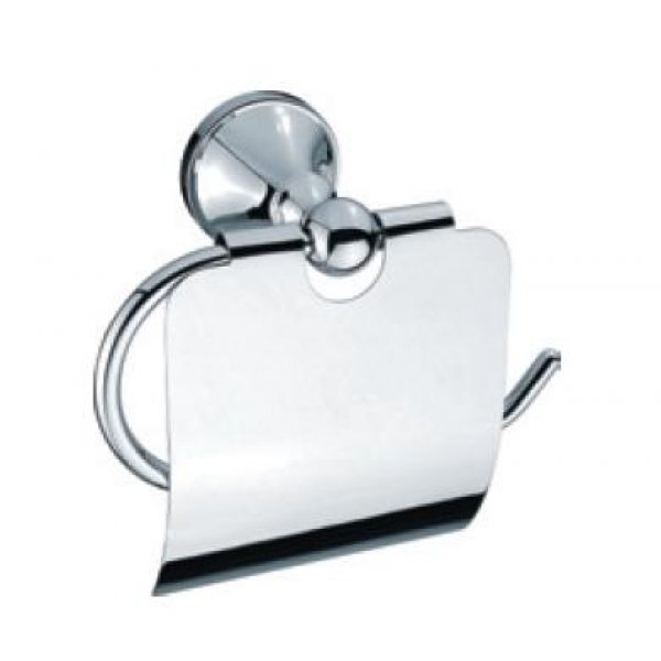 DELONG 帝朗 有蓋廁紙架 Paper Holder with Lid 鉻 - 有蓋廁紙架(2624) (262451)
