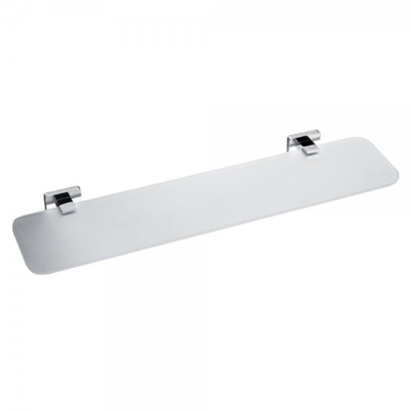 DELONG 帝朗 玻璃架 Glass Shelf 鉻 - 玻璃架+圖欄(2630) (263098FN)