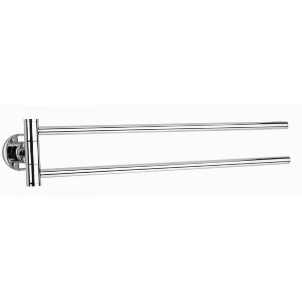 DELONG 帝朗 雙層活動毛巾杆 Double Towel Bar 鉻 - 雙層活動毛巾杆(2664) (266496)