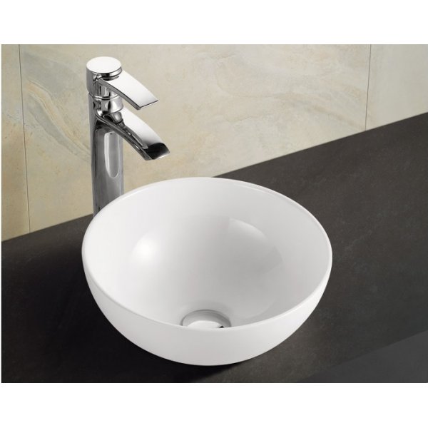DELONG 帝朗 檯上面盆 Counter-top washbasin 圓形座檯式藝術盆325*325*140mm (311323214)