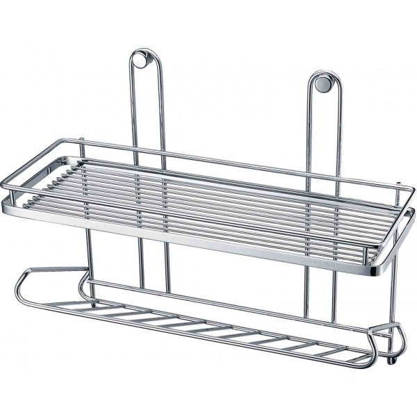 DELONG 帝朗 不鏽鋼雙層調味及瓶罐架 S/ST Spice & Bottle Rack - 2 tiers 鉻 - 雙層調味及瓶罐架 (不銹鋼) (BF19425)
