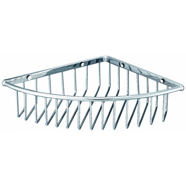 DELONG 帝朗 三角形肥皂籃(大) Soap Basket(L) 鉻: 三角形肥皂籃 (L) (H121017LN)
