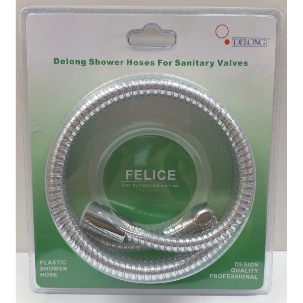 DELONG 帝朗 1.5米花灑喉 1.5M Shower Hose 1.5M花灑喉(鉻色) (HO16)