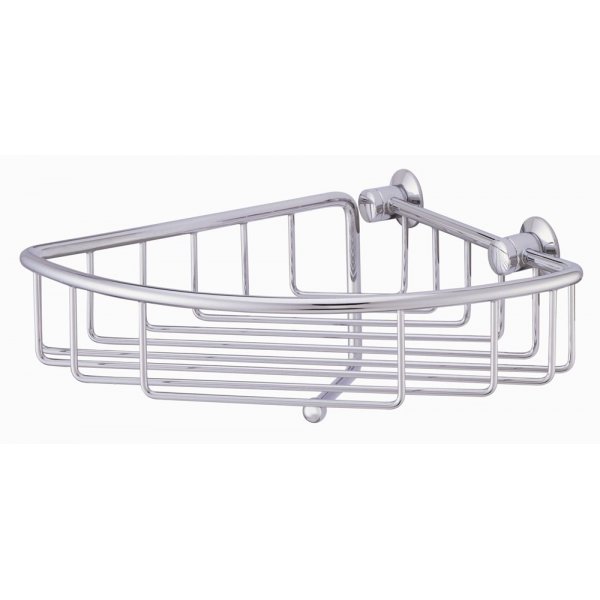 DELONG 帝朗 四分一圓型銅架連勾 Quadrant Rack w/Hooks 鉻 - 1/4圓形銅架連鉤 (K264850N)