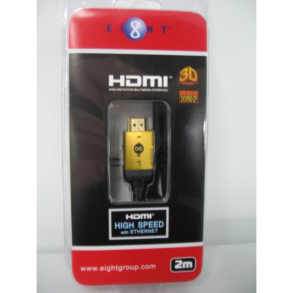 Eight HDMI2M 8 4K+3D HDMI (2米)線