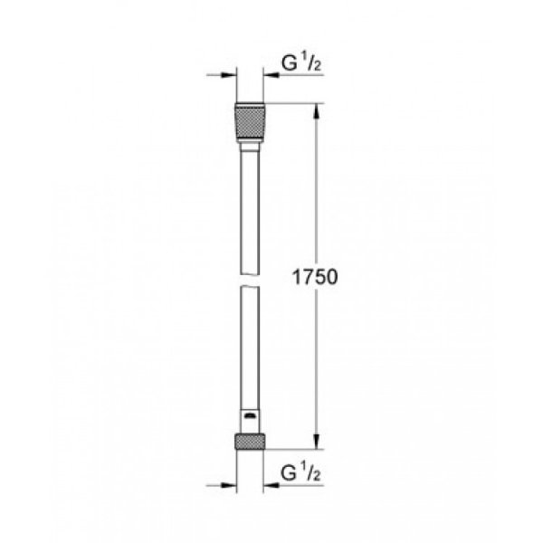 德國 Grohe 28388 自轉滑面 1750mm 花灑喉