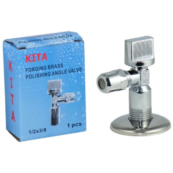 KITA 盆底曲尺制 六角頭 1/2" x 1/2" 雙外牙