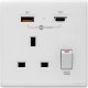 M2K PD105AP4-W【PDQC】PD/QC電制 (單蘇) 4A -(光面白) M2K PD105AP4-W【PDQC】PD/QC電制 (單蘇) 4A -(光面白)