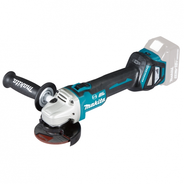 Makita 牧田 18V 充電式角向磨光機 DGA413Z 100mm (4")(淨機)(推開關)(電子剎車)(變速)(BL)