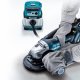 Makita 牧田 18V 充電式角向磨光機 DGA418ZU 100mm (4")(淨機) (安全開關)(電子剎車)(變速)(藍牙連動)(BL)