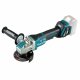 Makita 牧田 18V 充電式角向磨光機 (X-LOCK專用) DGA419Z 100 mm (4")(淨機)(安全開關)(電子剎車)(變速)(BL)