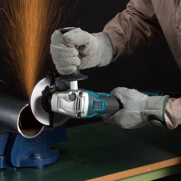 Makita 牧田 18V 充電式角向磨光機 DGA506RTE / DGA506Z 125mm (5")(推開關)(電子剎車)(BL)