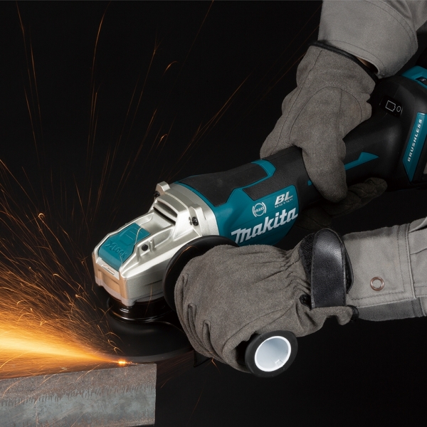 Makita 牧田 18V 充電式角向磨光機 (X-LOCK專用) DGA519Z 125 mm (5")(淨機)(安全開關)(電子剎車)(變速)(BL)