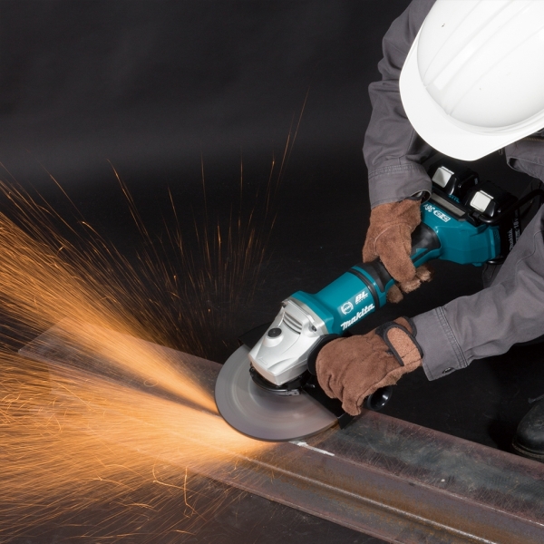 Makita 牧田 18VX2 充電式角向磨光機 DGA900Z 230 mm (9")(淨機)(安全開關)(電子剎車)(BL)