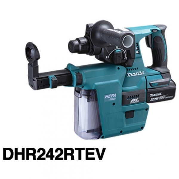 Makita 牧田 18V 充電式電錘 DHR242GVX1 / DHR242RTEV / DHR242RTE / DHR242Z 24mm (15/16") (3模式)(BL) Makita 牧田 18V 充電式電錘 DHR242GVX1 / DHR242RTEV / DHR242RTE / DHR242Z 24mm (15/16") (3模式)(BL)