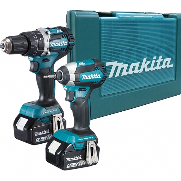 Makita 牧田 18V 充電式工具套裝(衝擊電鑽 & 衝擊起子機) DLX2180TX1 ( DHP484 & DTD153) Makita 牧田 18V 充電式工具套裝(衝擊電鑽 & 衝擊起子機) DLX2180TX1 ( DHP484 & DTD153)