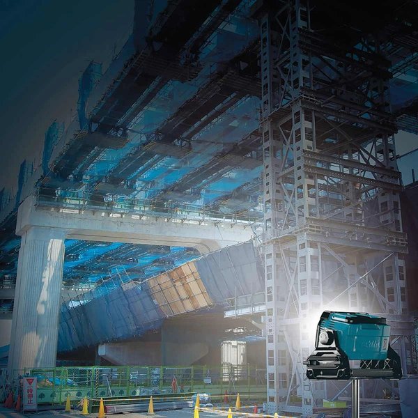 Makita 牧田 14.4V / 18V 充電式射燈 DML809(淨機)  LED工作燈