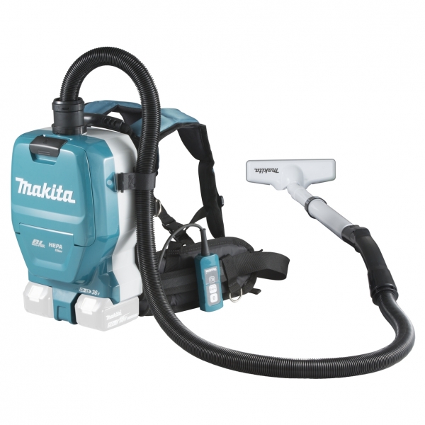 Makita 牧田 18VX2 充電式背負集塵機 DVC261ZX5 (淨機) 背負型集塵機2公升(HEPA過濾網)(BL)