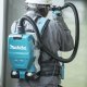 Makita 牧田 18VX2 充電式背負集塵機 DVC261ZX5 (淨機) 背負型集塵機2公升(HEPA過濾網)(BL)