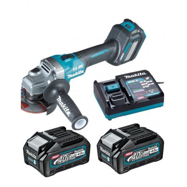 Makita 牧田 40V 充電式角向磨光機 GA021GM201 / GA021GZ 100 mm (4")
