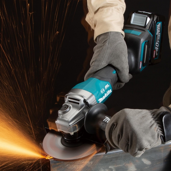 Makita 牧田 40Vmax 充電式角向磨光機 GA036GZ 150 mm (6") (淨機)