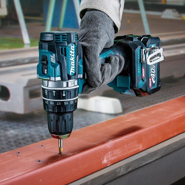 Makita 牧田 40V 充電式衝擊電鑽 HP002GM201 / HP002GZ 13 mm (1/2") Makita 牧田 40V 充電式衝擊電鑽 HP002GM201 / HP002GZ 13 mm (1/2")