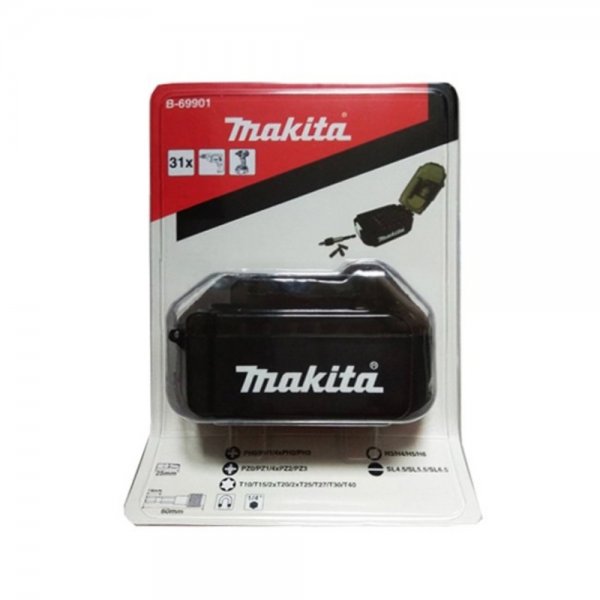 Makita 牧田 電池盒造型錐頭套裝(31件裝) B-69901