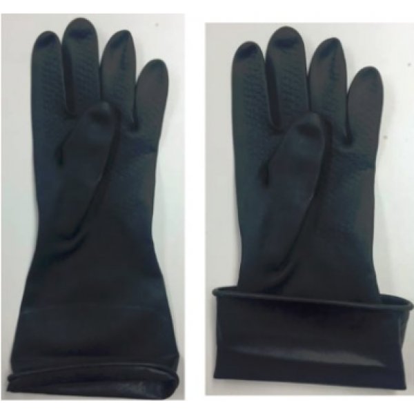 Medicom 工業膠手套 (清潔手套) (黑色) Medicom BLACK Industrial Latex Glove 清潔手套 (12對/包)