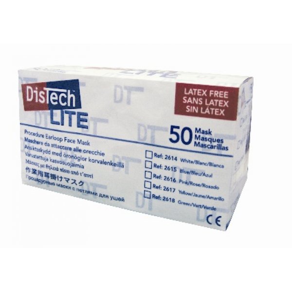 Medicom 三層口罩 Medicom Distech™ Lite -3-ply Earloop Mask