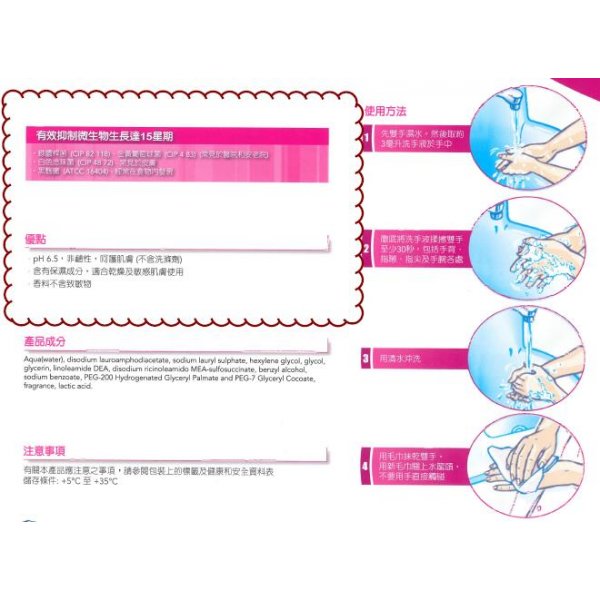 Medicom ANIOSAFE 洗手液 500ml ANIOSAFE Savon Doux HF 